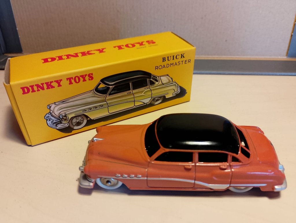 Franse Dinky Toys Buick Roadmaster 24V, Ophalen, Zo goed als nieuw, Auto, Dinky Toys