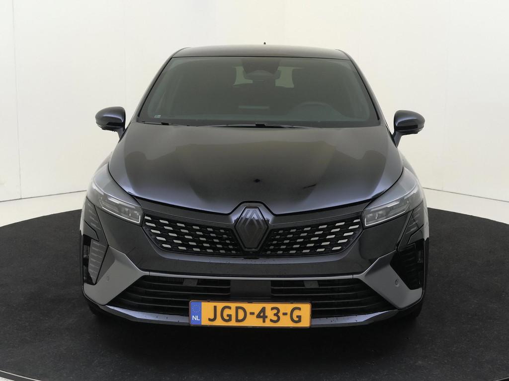 Renault Clio 1.6 E-Tech Full Hybrid 145 PK esprit Alpine Aut, Auto's, Euro 6, Leder en Stof, Zwart, Origineel Nederlands