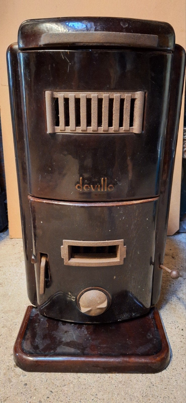 Deville franse houtkachel te koop, Ophalen, Hout, Houtkachel