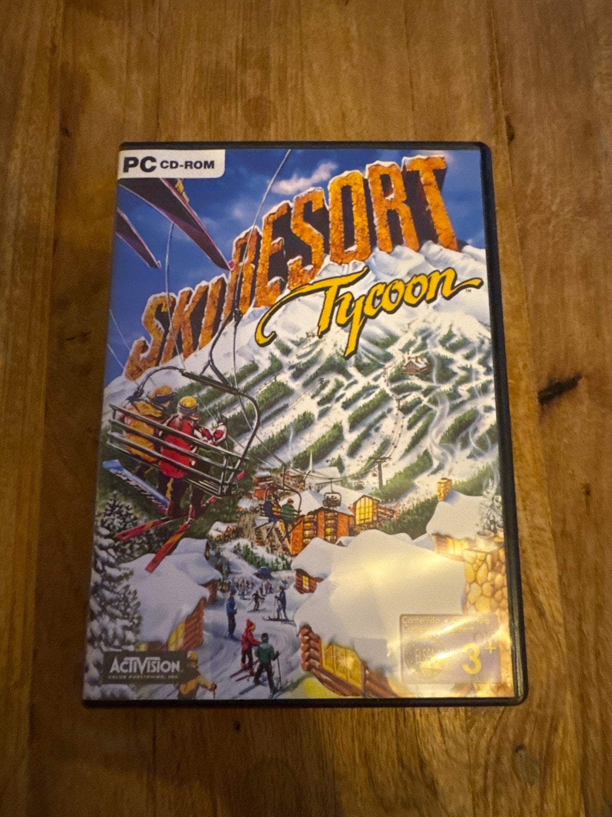 Ski Resort Tycoon PC CD-ROM - Klassieke Simulatiegame, Gebruikt, 1 speler, Ophalen of Verzenden, Vanaf 3 jaar