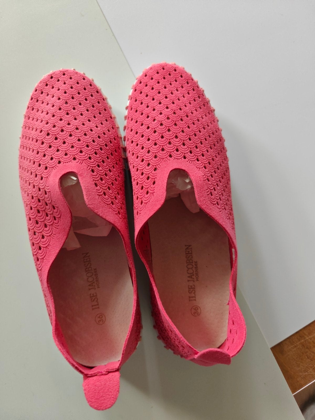 Nieuwe Ilse Jacobsen schoenen tulip maat 36 roze, Instappers, Nieuw, Ophalen of Verzenden, Ilse Jacobsen