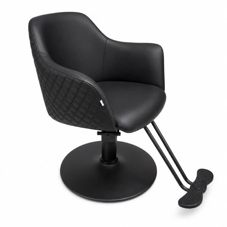 Kappersstoel Lumaro Black Luxe Professionele Kappersstoel, Zwart, Overige materialen, Nieuw, Ophalen of Verzenden