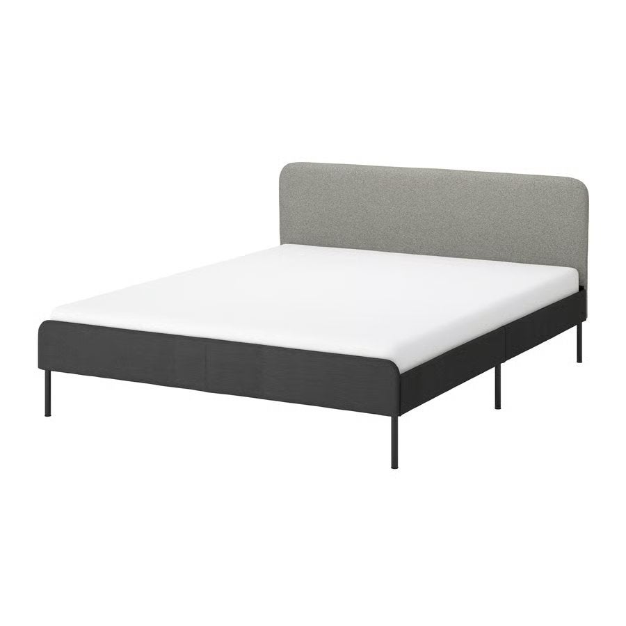 Ikea twijfelaar bed inclusief matras in goede staat, Ophalen, 140 cm, Zo goed als nieuw, Twijfelaar
