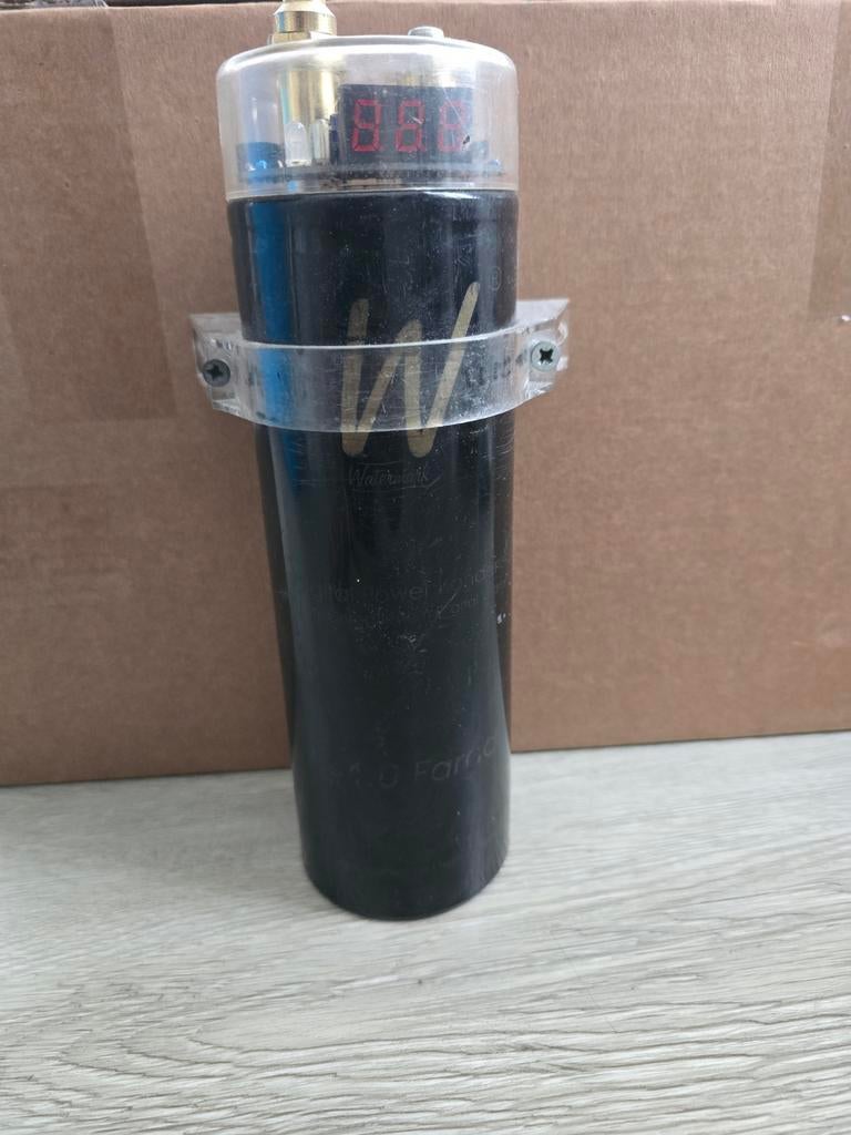 Watermark Condensator 1.0 Farad voor Car Audio, Auto diversen, Ophalen of Verzenden, Gebruikt