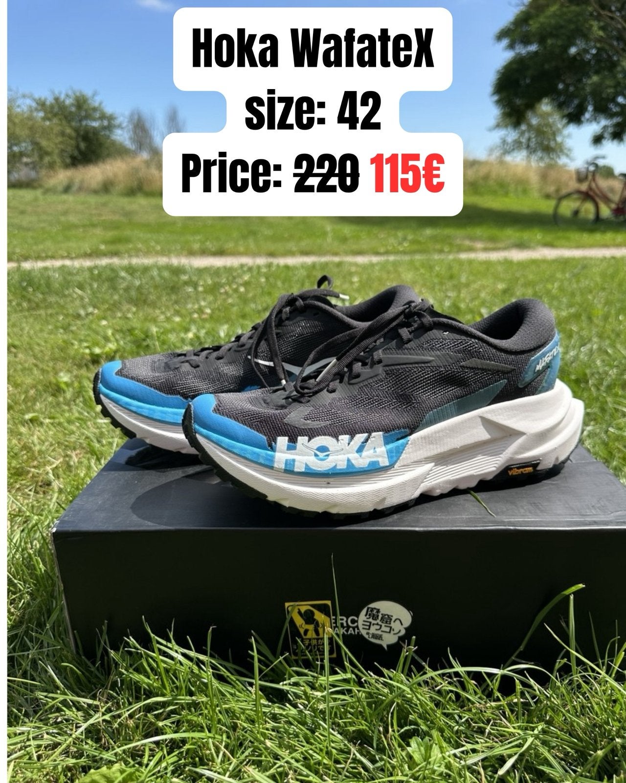 Hoka WafateX Size: 42, Sport en Fitness, Ophalen of Verzenden, Zo goed als nieuw, Hardloopschoenen, Overige merken