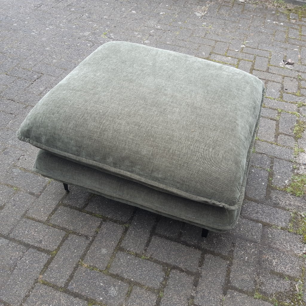 Hocker groen, Ophalen, Vierkant, 75 tot 100 cm, Zo goed als nieuw
