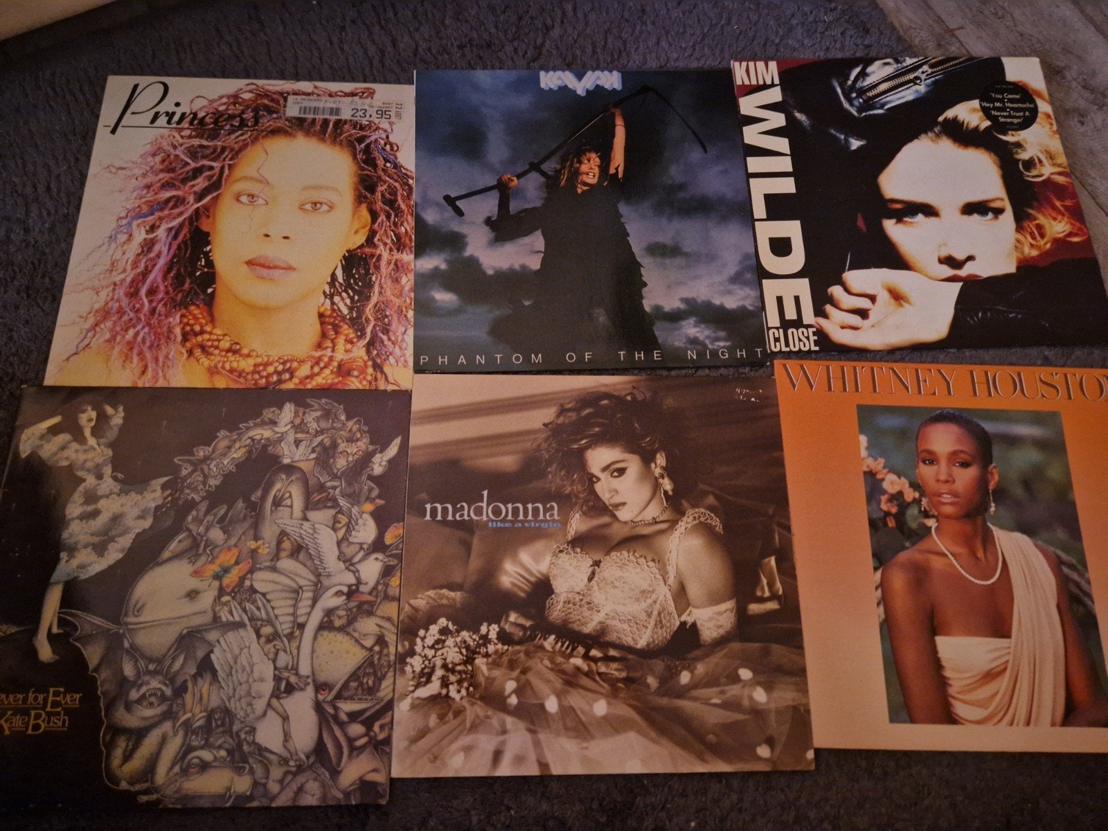 Pop/Rock LP's: Prince, Kate Bush, Madonna, Whitney Houston, Ophalen, Gebruikt, 12 inch