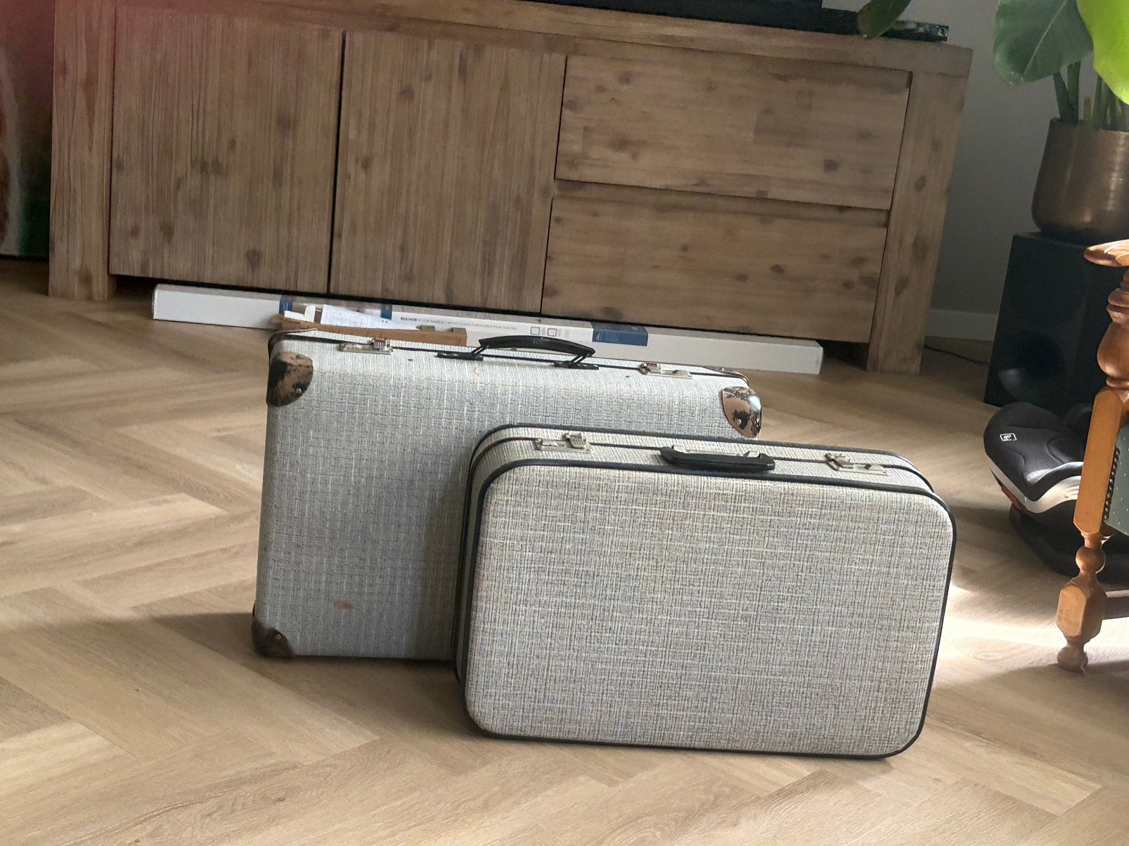 Vintage koffer set - jaren 60/70, Ophalen, Huis en Inrichting
