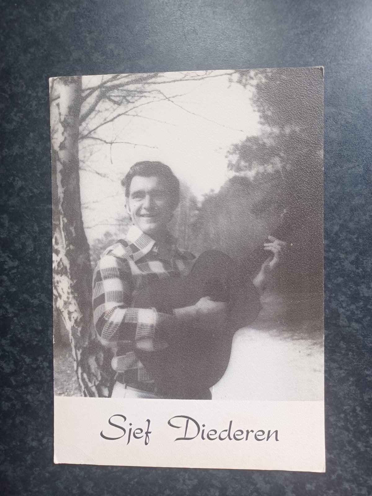 Hoensbroek Troubadour Sjef Diederen, Ophalen of Verzenden, 1960 tot 1980, Ongelopen, Limburg
