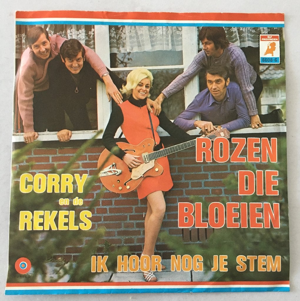 Corry En De Rekels – Rozen Die Bloeien, Cd's en Dvd's, Fotohoes, 7 inch, Ophalen of Verzenden, Zo goed als nieuw