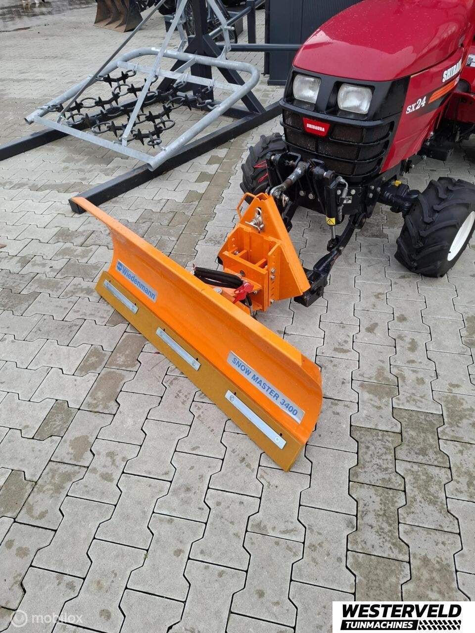 Nieuwe Wiedenmann Snowmaster sneeuwschuif 125 cm front, Zakelijke goederen, Overige typen