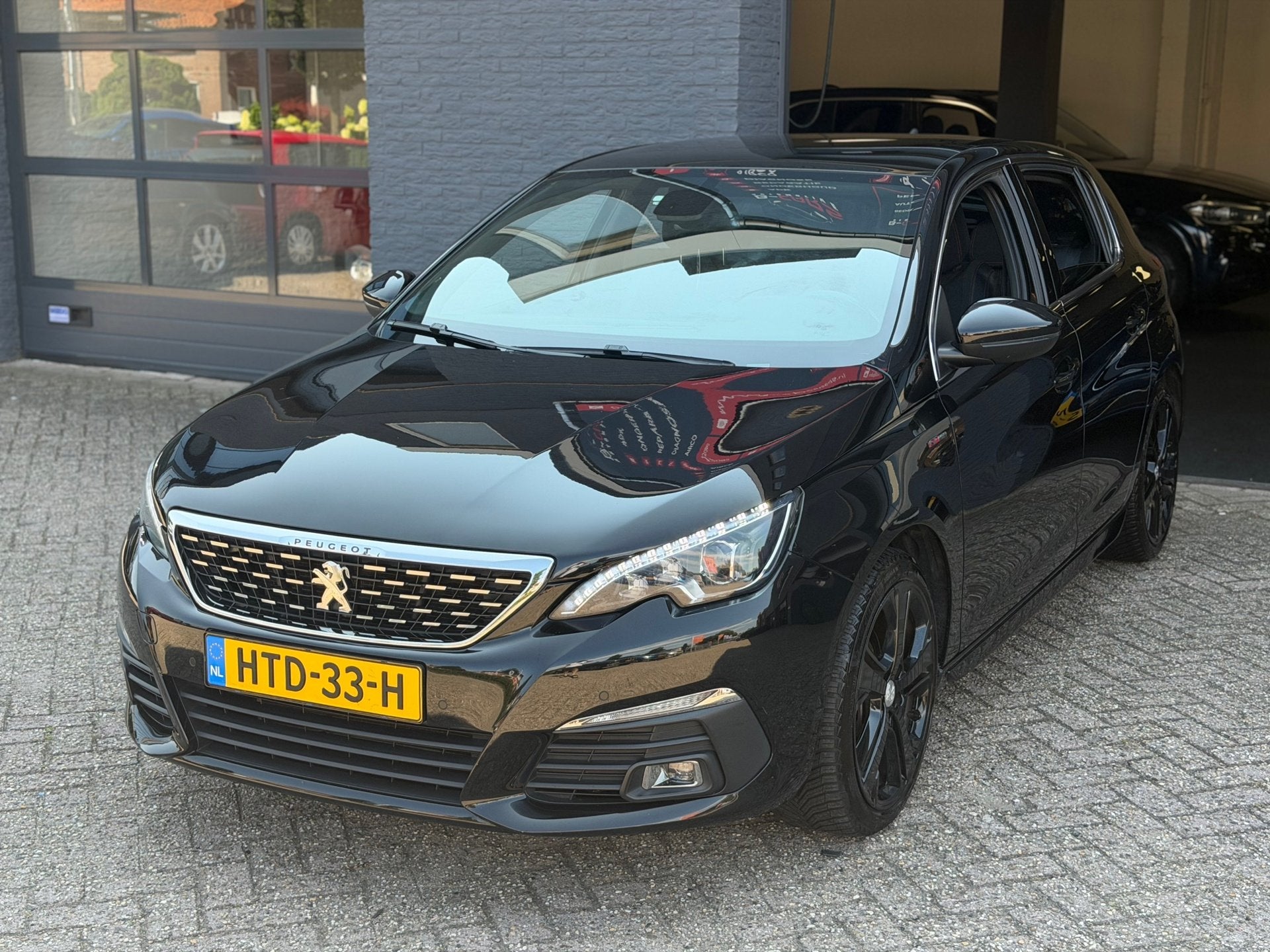 Peugeot 308 1.2 PureTech Allure GT-Line|Pano|Automaat|Trekhk, Auto's, Peugeot, Gebruikt, Euro 6, 1199 cc, 610 kg