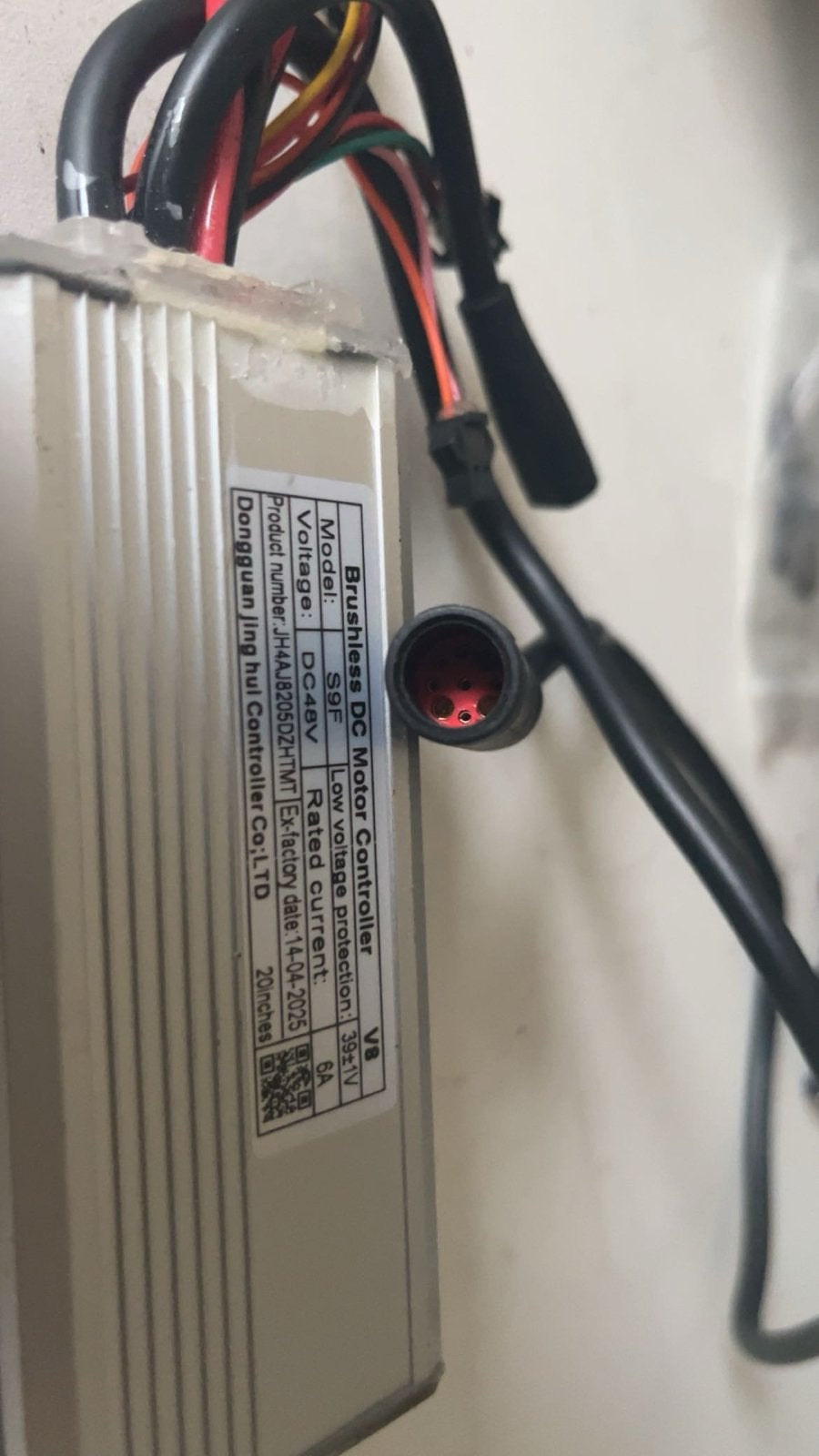 48V Controller voor Fatbike C80 – Werkend & Compleet, Fietsen en Brommers, Fietsonderdelen, Gebruikt, Overige typen, Kunststof