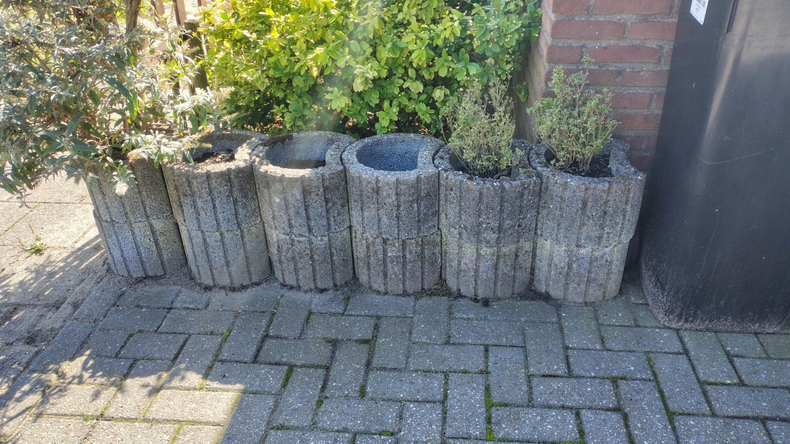 Gratis afhalen bloembakken, Tuin en Terras, Ophalen, Gebruikt, Minder dan 30 cm, Overige vormen