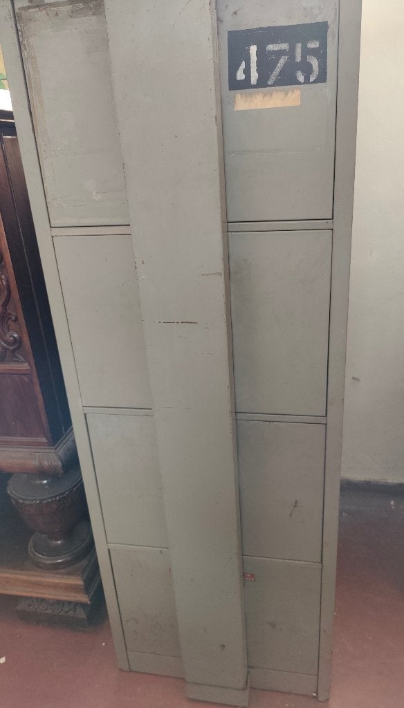 Stalen ladekast 4 lades, Ophalen, Minder dan 50 cm, Gebruikt, 100 tot 150 cm