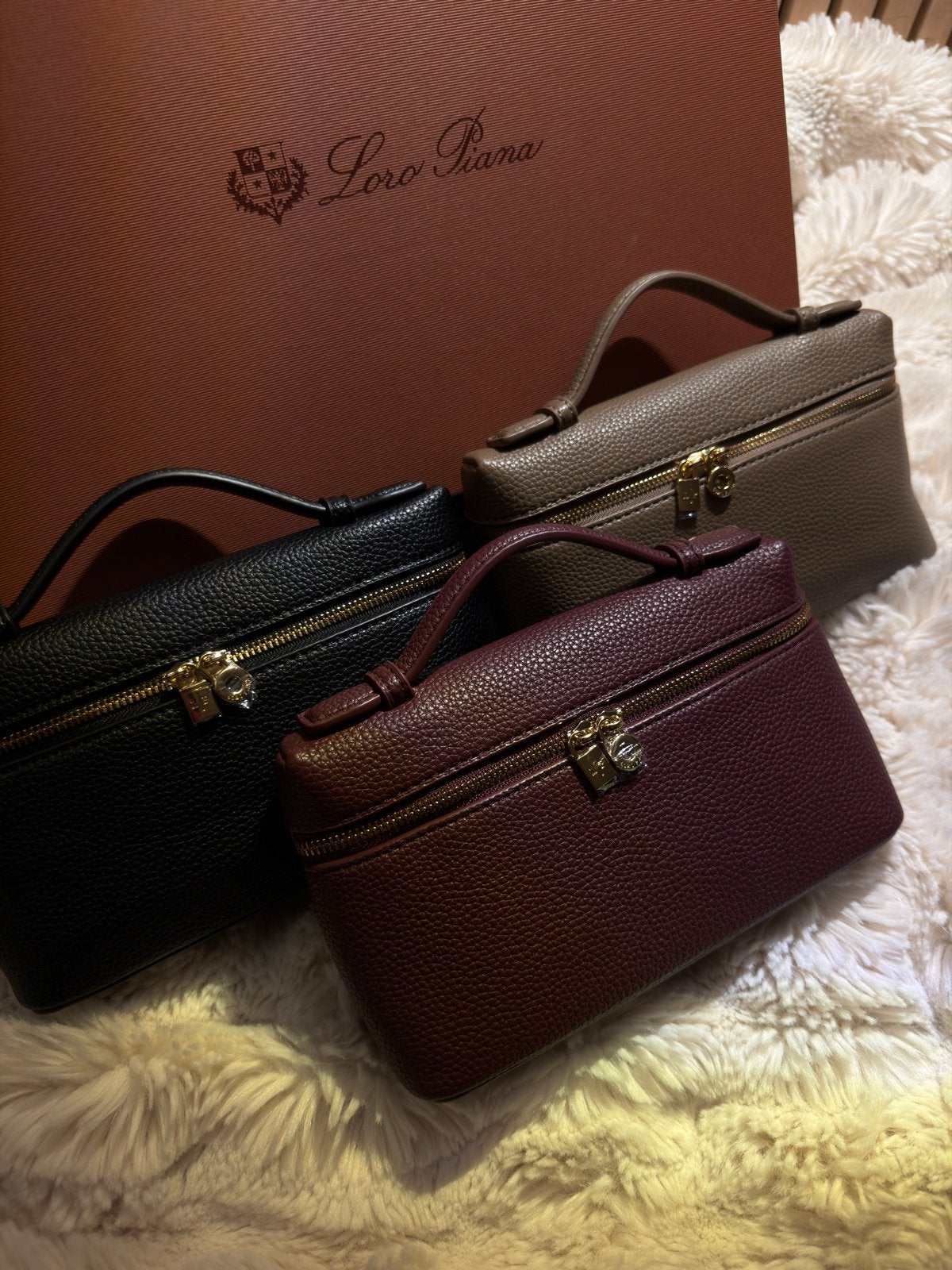 LORO PIANA L19 LEATHER, Ophalen, Nieuw