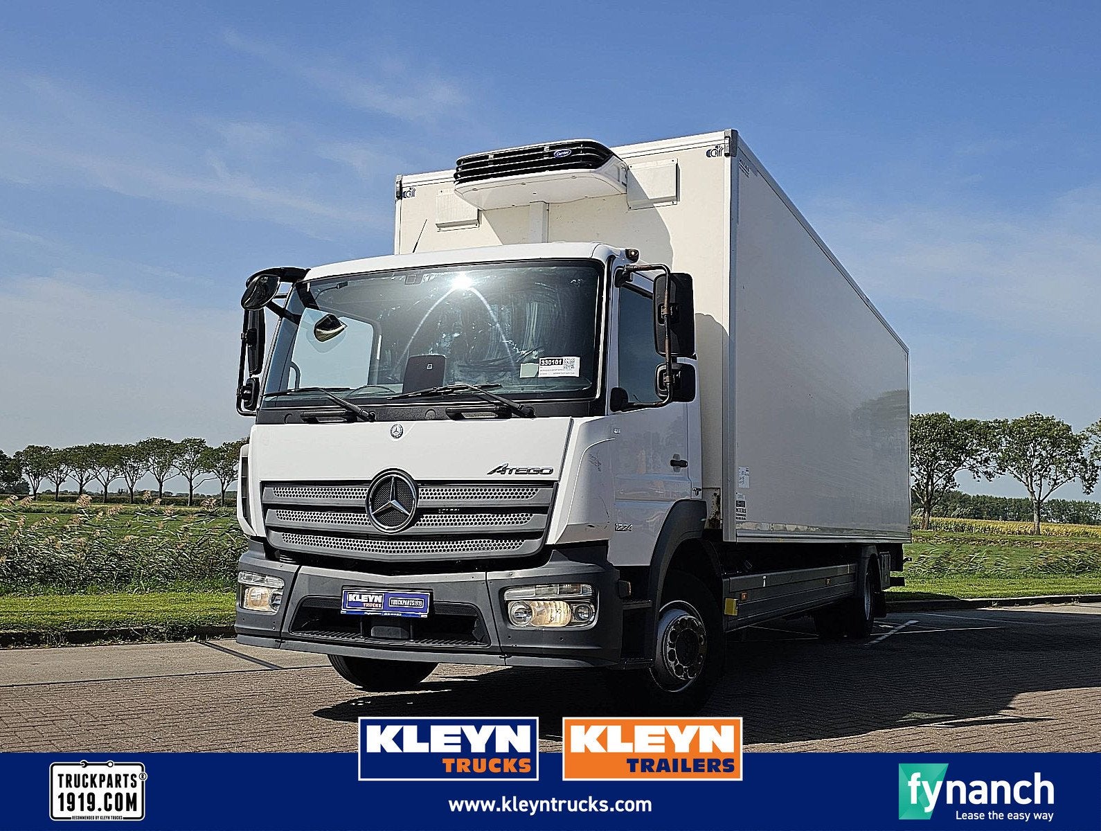 MERCEDES-BENZ ATEGO 1224 L, Automaat, 238 pk, Euro 6, Wit