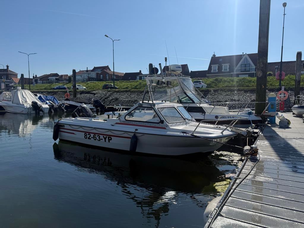 Beekman visboot met Mercury 70 pk, Gebruikt, 70 pk, 5 m, Beekman