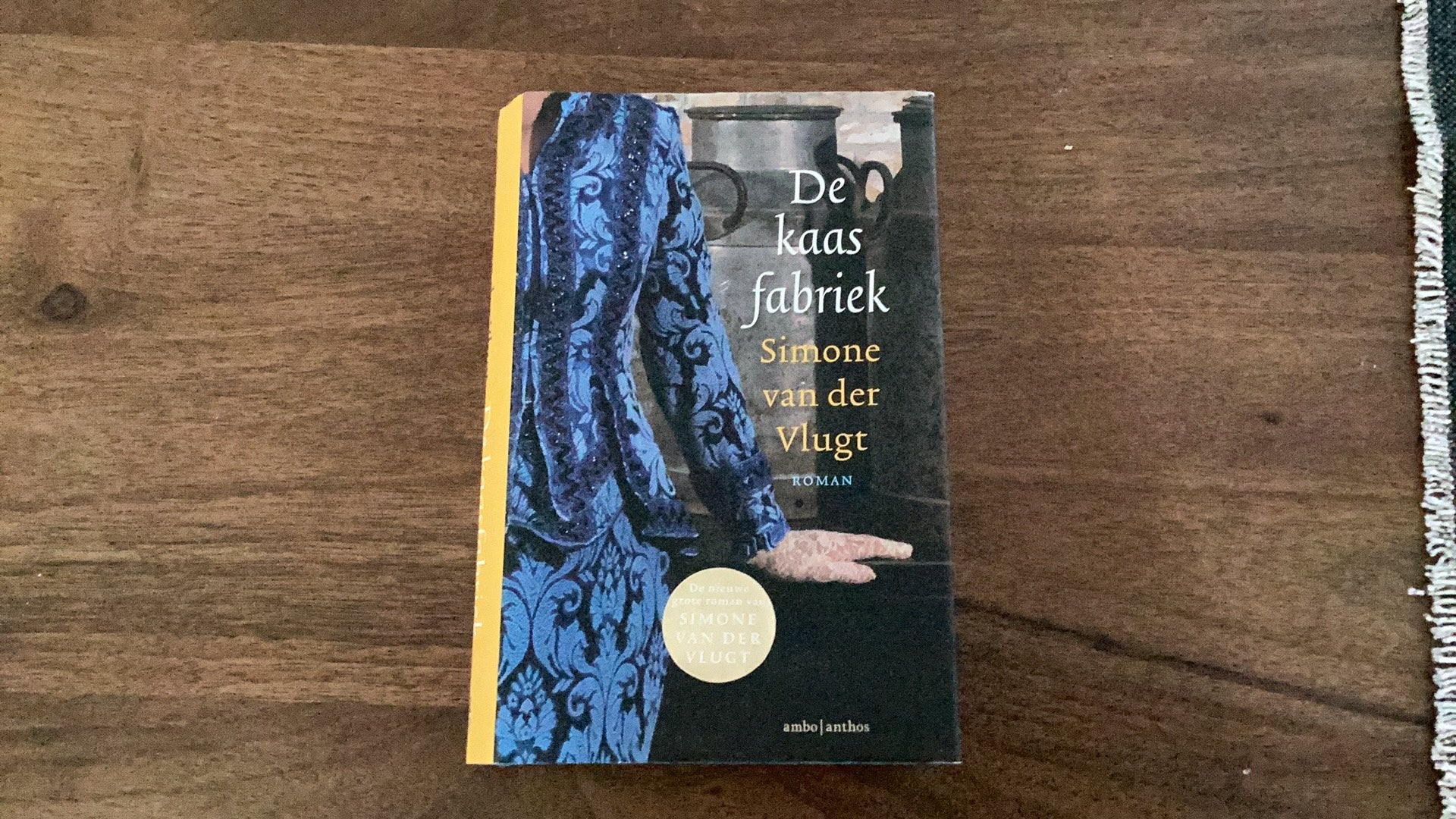 De kaasfabriek Simone van der Vlugt hard cover, Ophalen, Gelezen