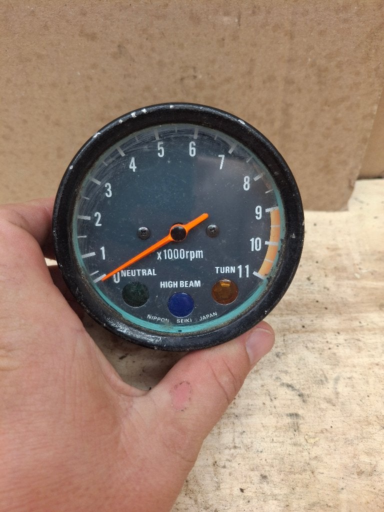 Toerenteller Nippon Seiki (Kawasaki Honda  Yamaha kawa 4j, Gebruikt, ., Ophalen of Verzenden, .