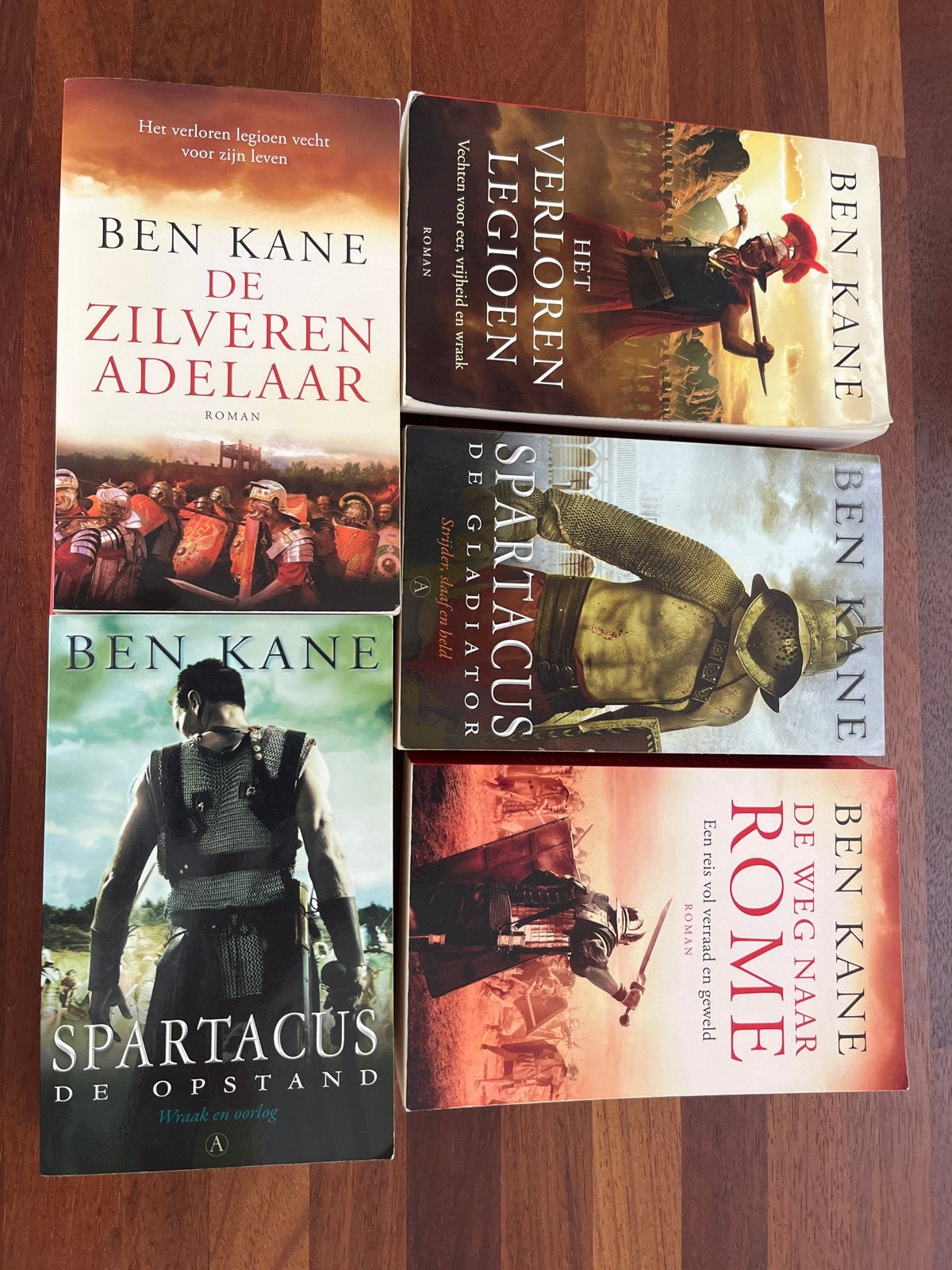 5 boeken van Ben Kane - Historische Romans, Ophalen of Verzenden, Gelezen