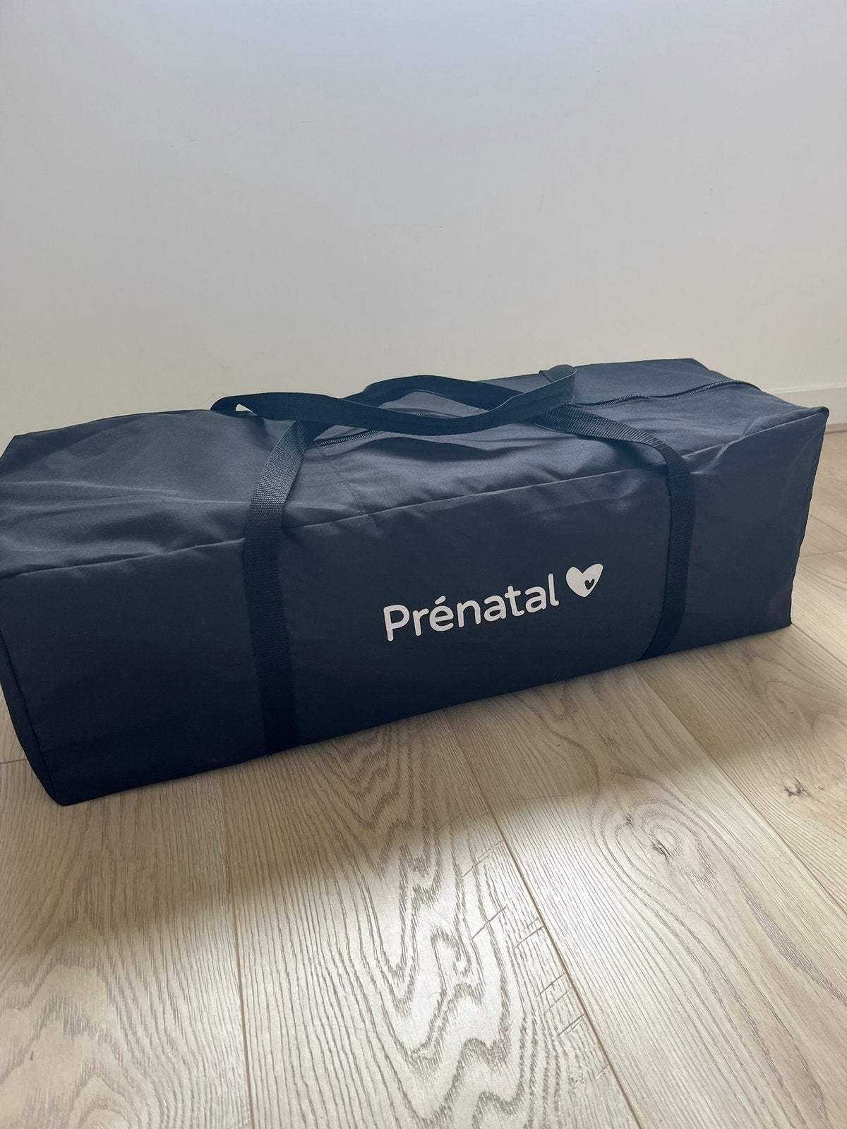Prenatal campingbedje incl matras en hoeslaken, Ophalen, Zo goed als nieuw, Reisbedje