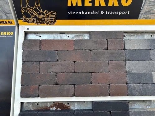 stonique trommel longstone 7 cm oud Emmen, Ophalen of Verzenden, Beton, 10 m² of meer, Klinkers