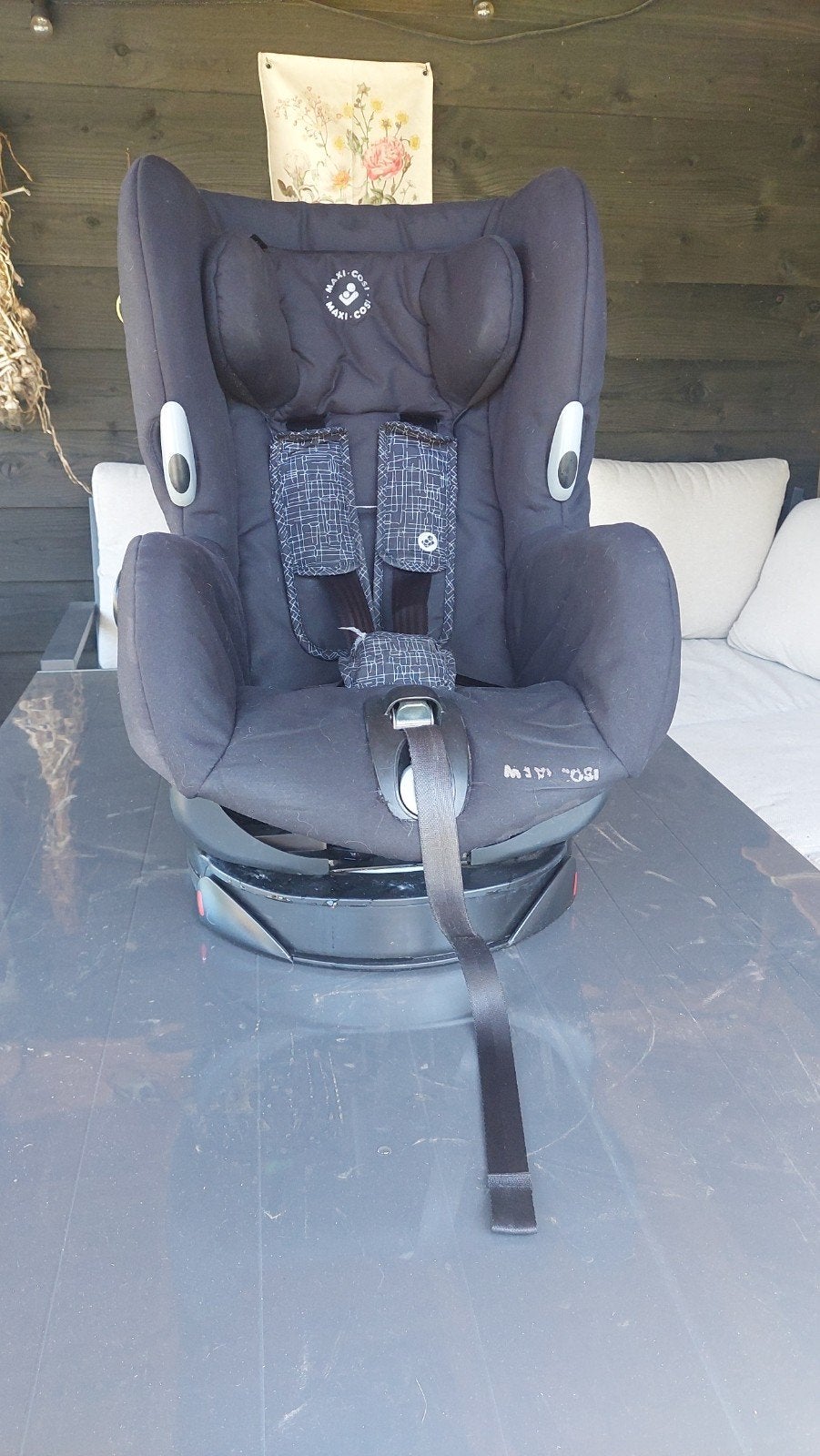 Autostoel Maxi Cosi Axiss 90 draaibaar, Ophalen, Gebruikt