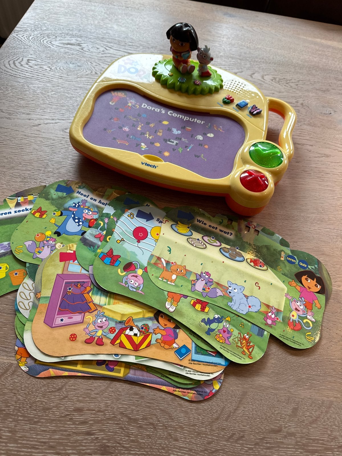 VTech Dora's Computer Educatief Speelgoed, Ophalen of Verzenden, Gebruikt, 2 tot 4 jaar