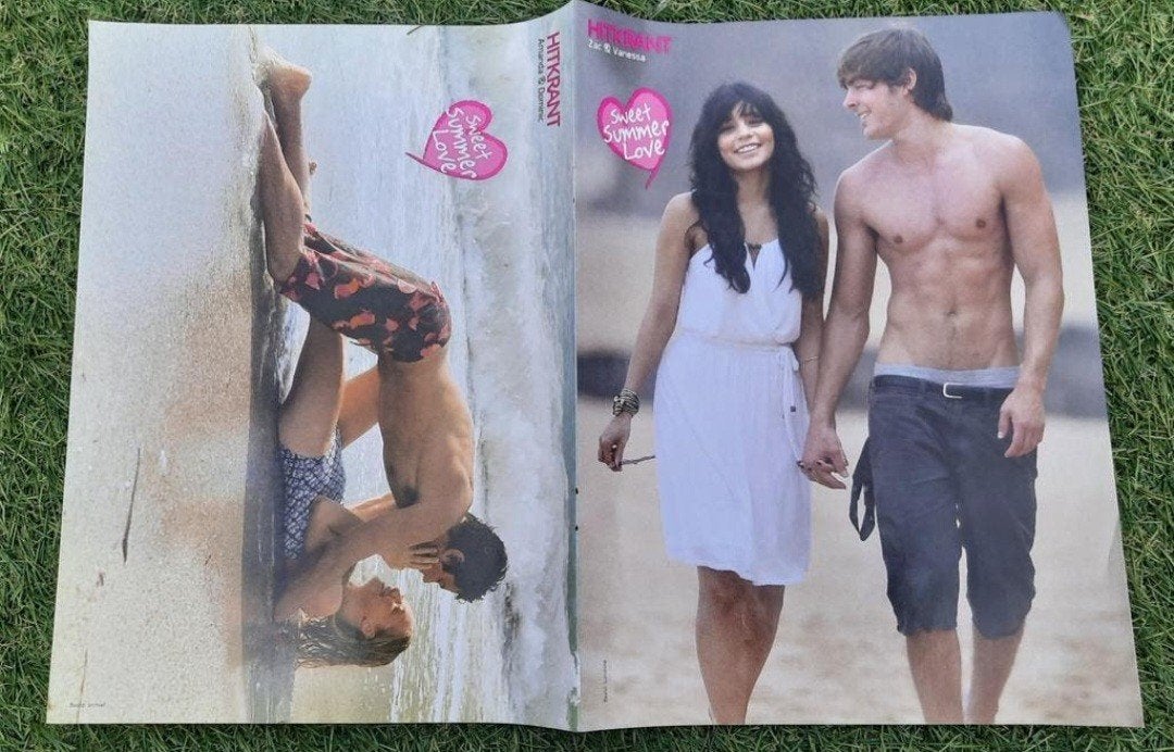Poster 2x A4 Hitkrant 2010 4x Sweet Summer Love posters, Ophalen of Verzenden, Gebruikt, A1 t/m A3, Film en Tv