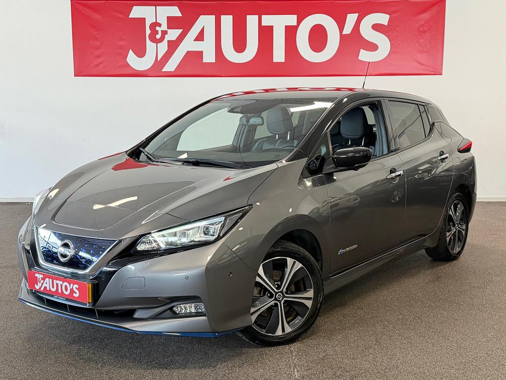 Nissan LEAF e+ TEKNA 62 kWh LEER, NAVIGATIE/CAMERA, CRUISE,, Auto's, 62 kWh, 385 km, 1033 min, 5 stoelen