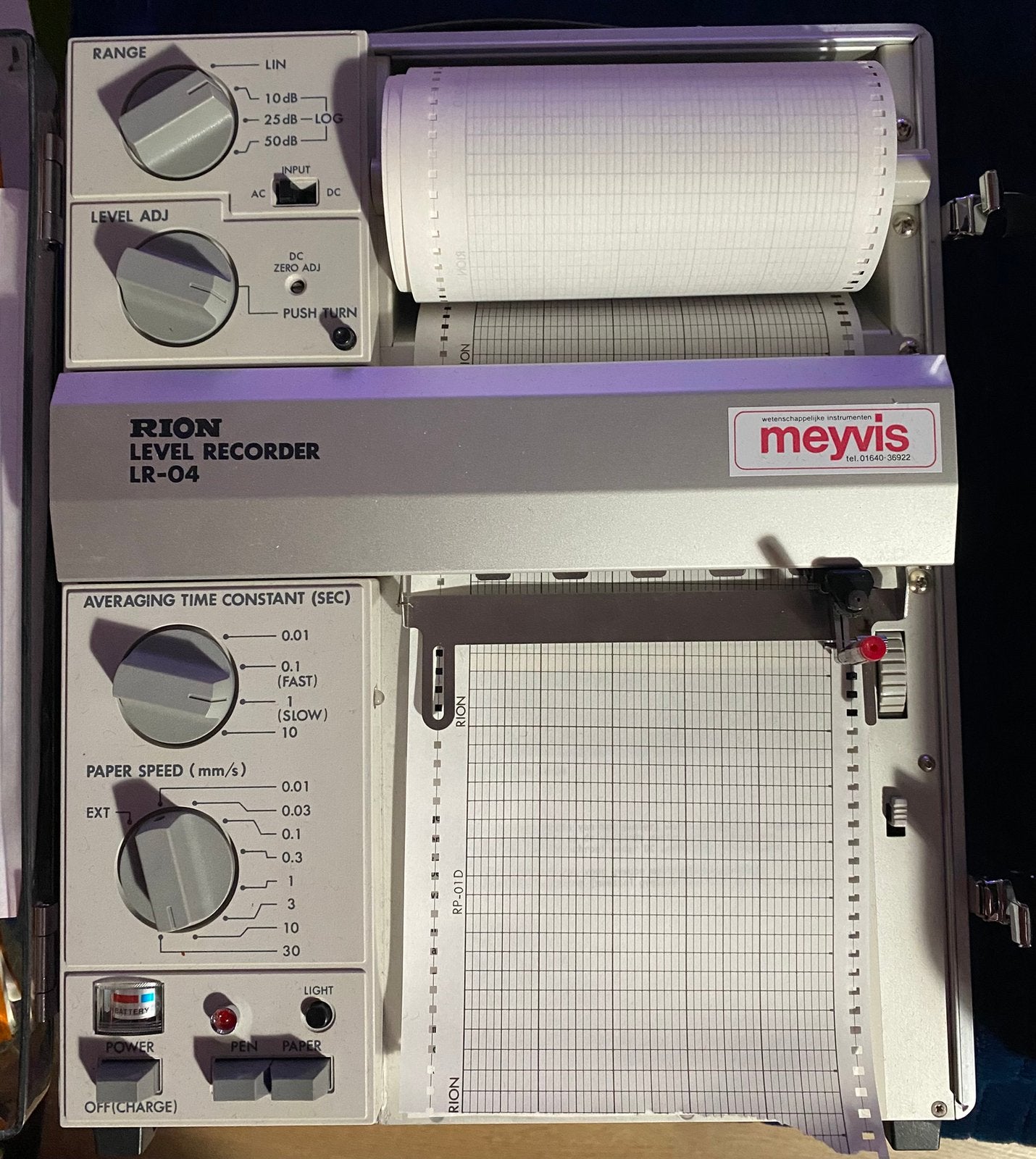 Rion Level Recorder LR-04 zeldzaam!, Doe-het-zelf en Verbouw, Ophalen of Verzenden, Gebruikt