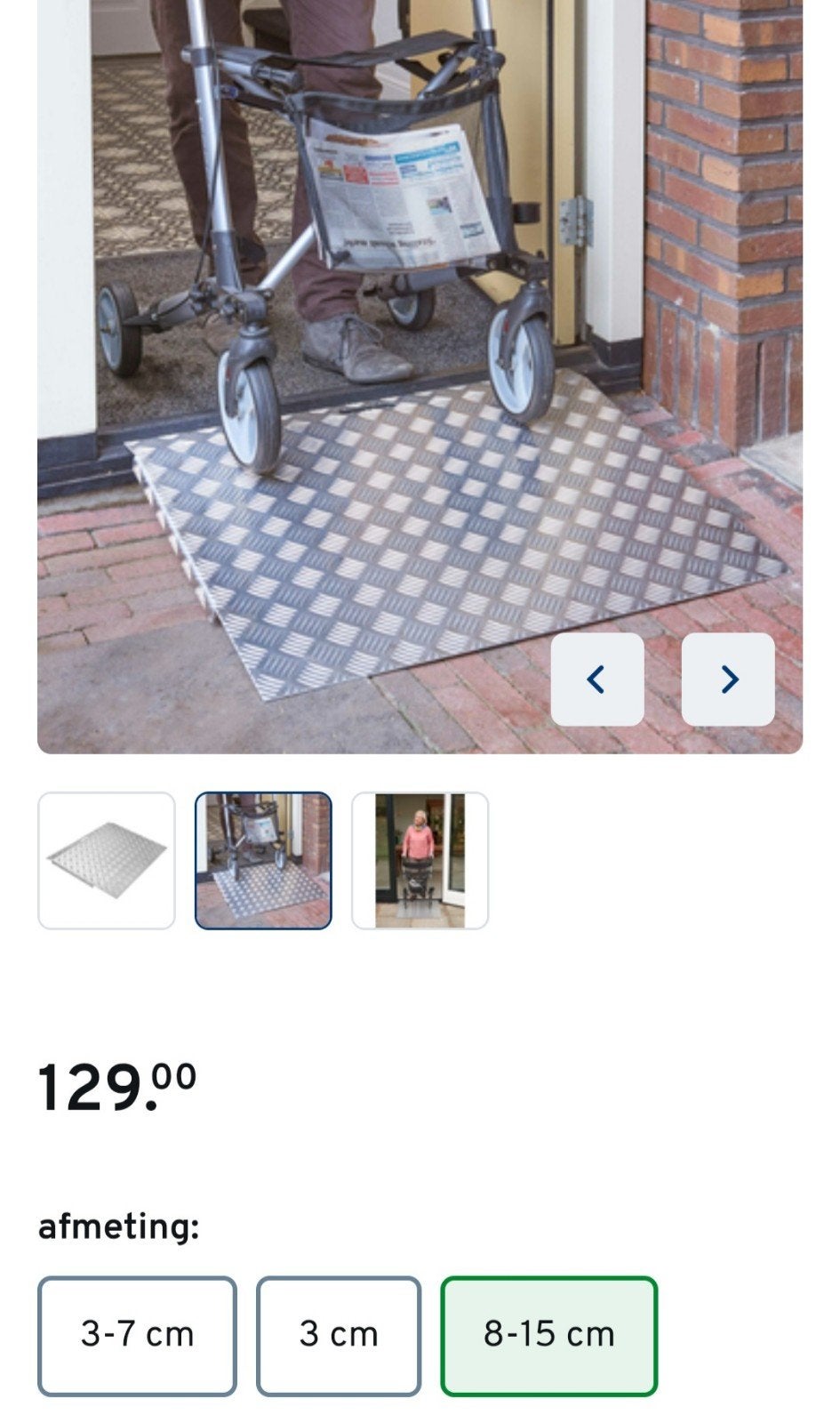 rolstoel allimunium lichgewicht brug te koop, Ophalen