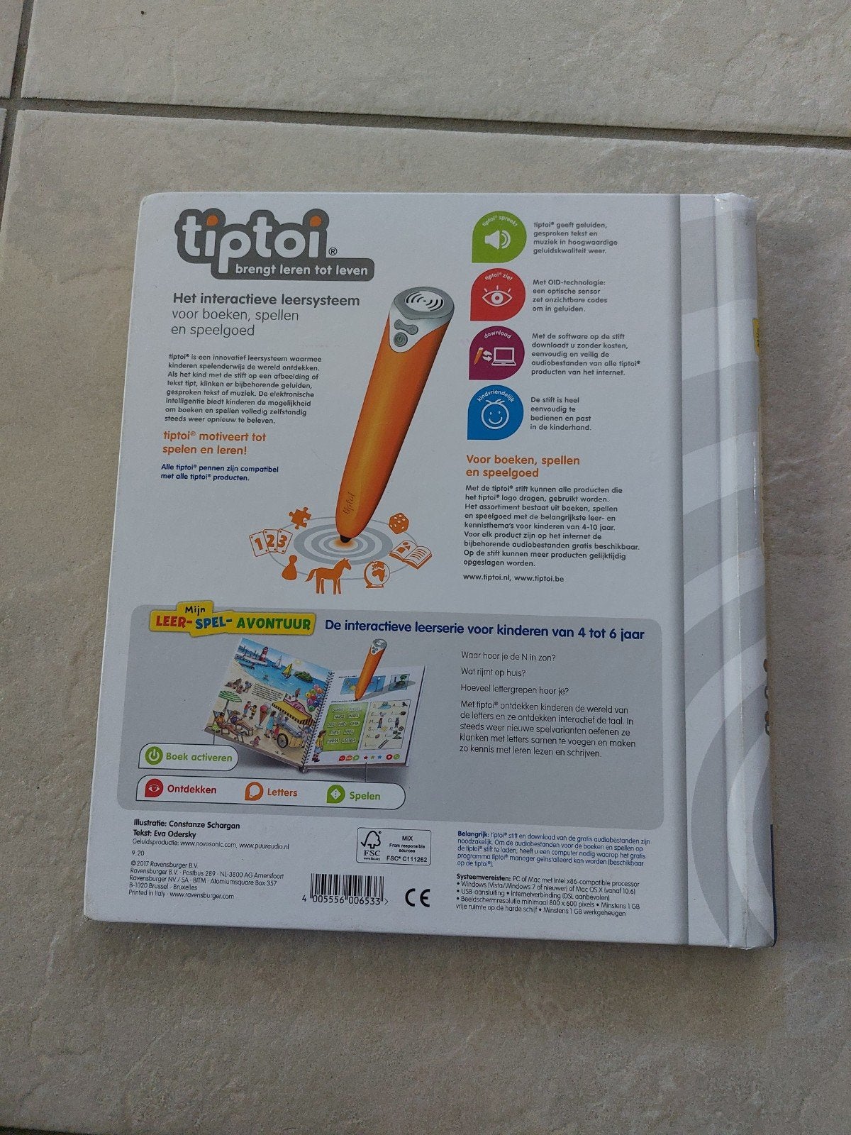 Tiptoi boek mijn leer- spel- avontuur eerste letters, Kinderen en Baby's, Speelgoed | Educatief en Creatief, Ophalen of Verzenden