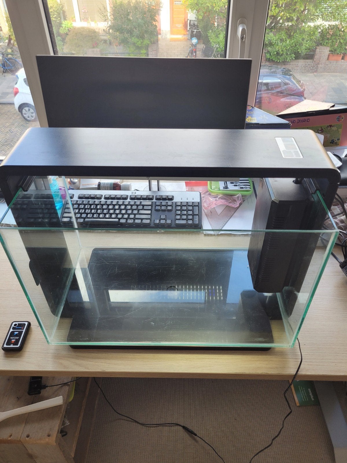 Superfish Home 60 aquarium, Dieren en Toebehoren, Ophalen, Gebruikt, Leeg aquarium, Inclusief controller