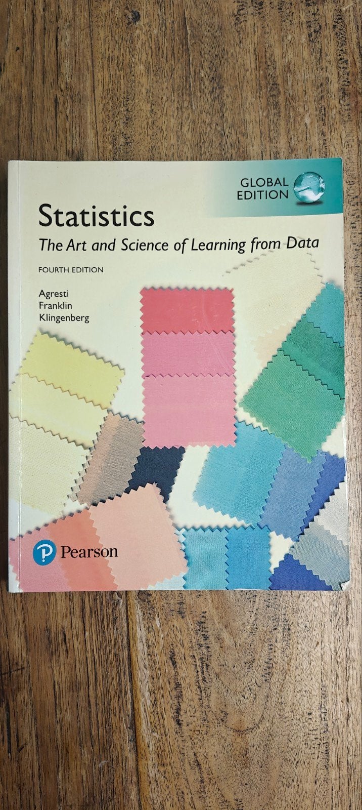 Statistics: The Art & Science of Learning from Data, Agresti, Franklin, Klingenberg, Zo goed als nieuw, Beta, HBO