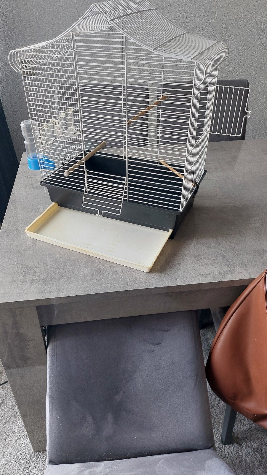 te koop mooie vogelkooi, Dieren en Toebehoren, Ophalen, Zo goed als nieuw, Metaal, Vogelkooi