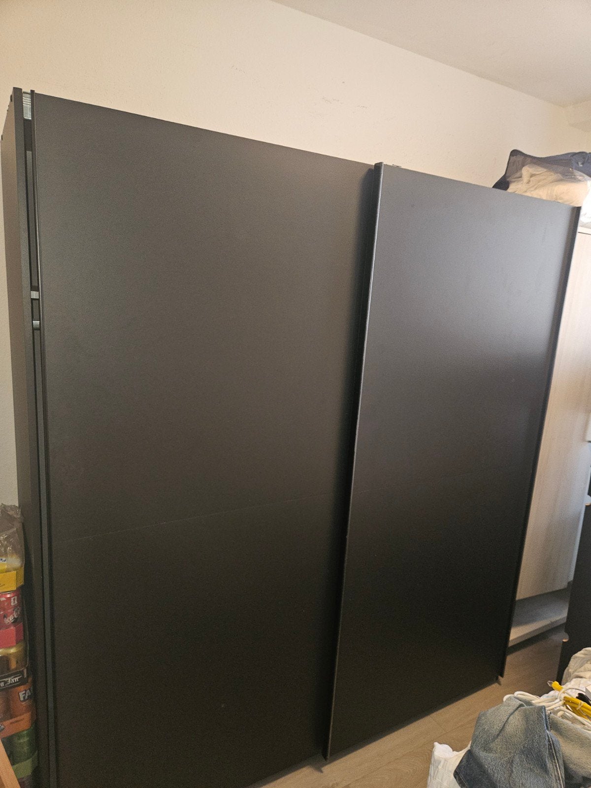 Kledingkast Vught Donkergrijs - 179x198x64 cm, Ophalen, 150 tot 200 cm, Metaal, 150 tot 200 cm