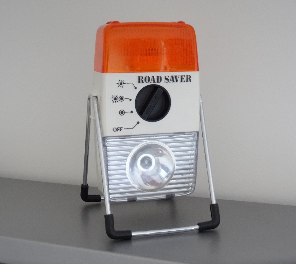 Road Saver waarschuwingslamp/alarmlicht met sterke zaklamp, Ophalen of Verzenden, Nieuw