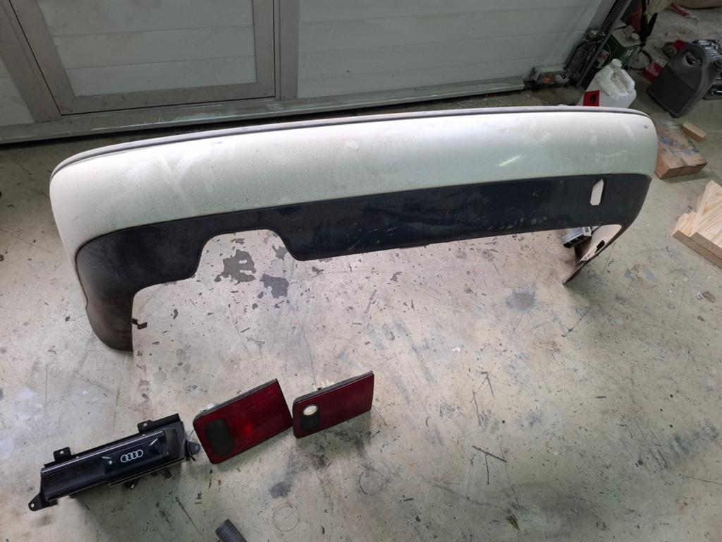 Audi a8 achterbumper, Auto-onderdelen, Ophalen, Achter, Audi, Bumper