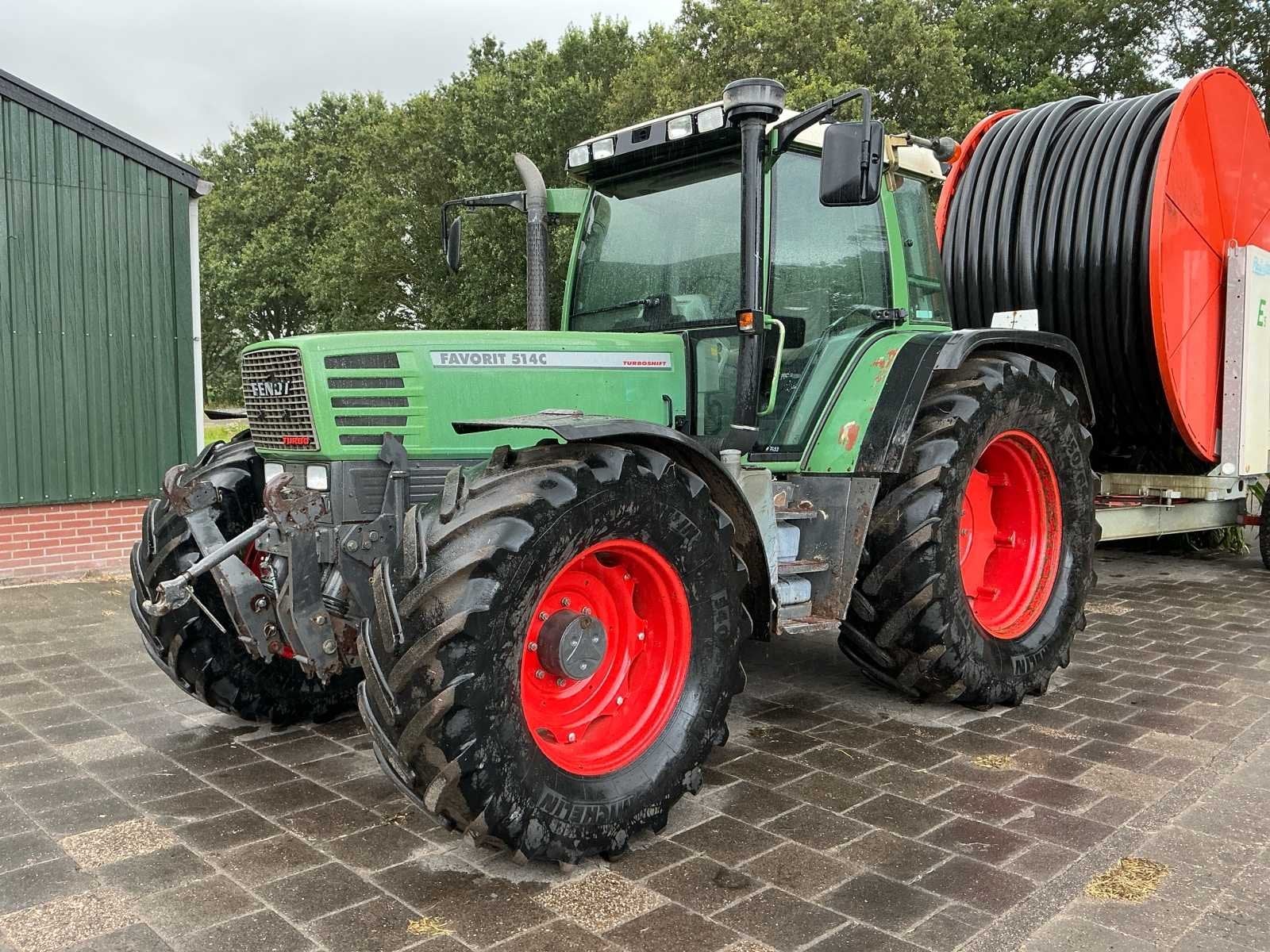 1998 Fendt Favorit 514C Turboshift Vierwielaangedreven landb, Zakelijke goederen, Agrarisch | Tractoren, Gebruikt, Fendt