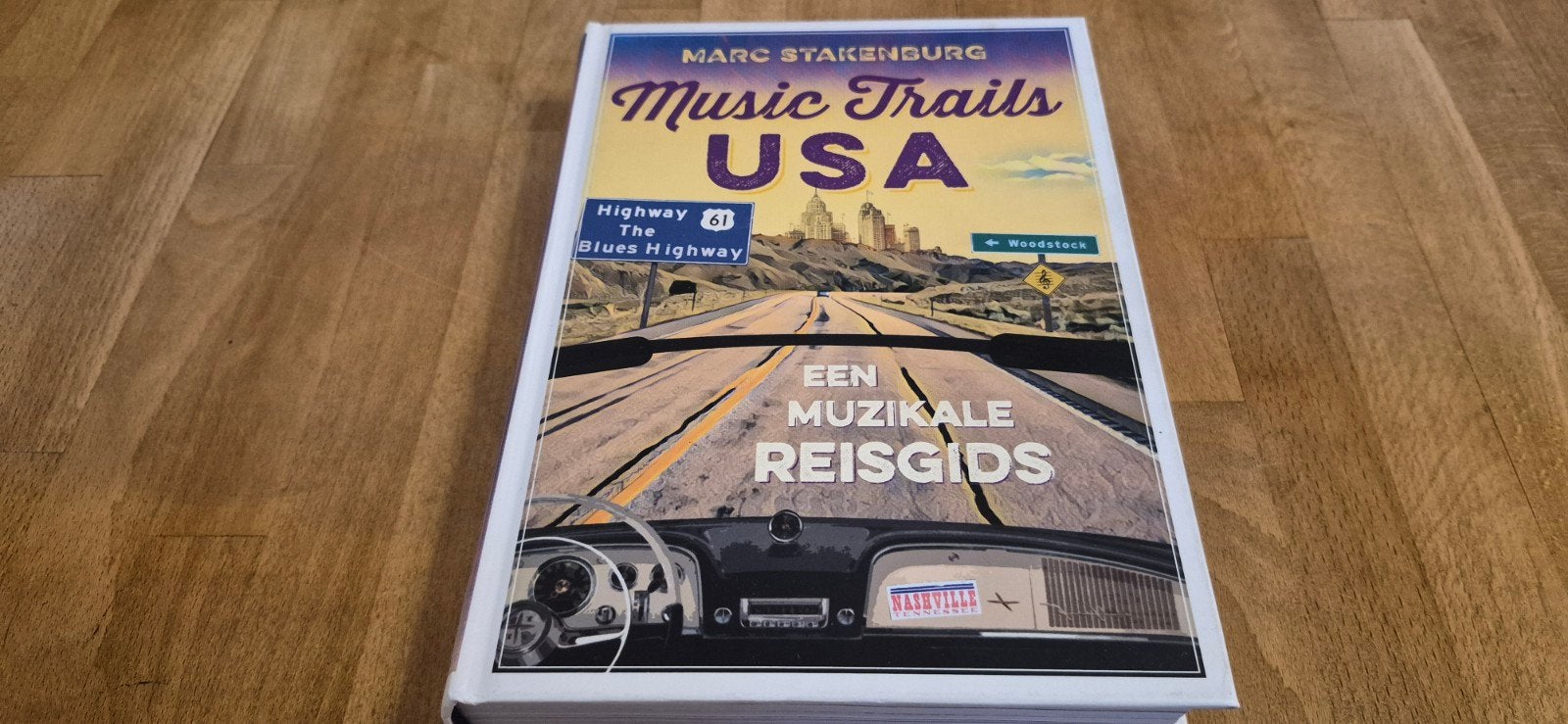 Music Trails USA: Een Muzikale Reisgids door Amerika, Overige merken, Ophalen of Verzenden, Zo goed als nieuw, Marc Stakenburg