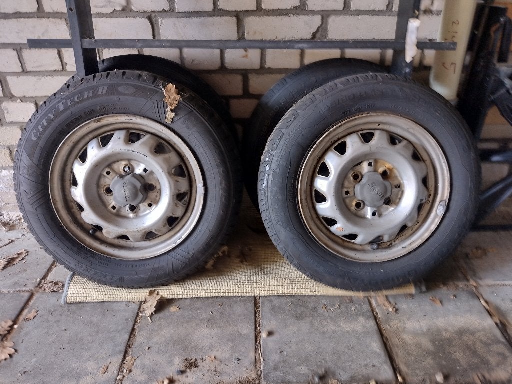 origineel toyota (starlet) staaltjes, Auto-onderdelen, Banden en Velgen, Ophalen, Gebruikt, Banden en Velgen, Personenwagen