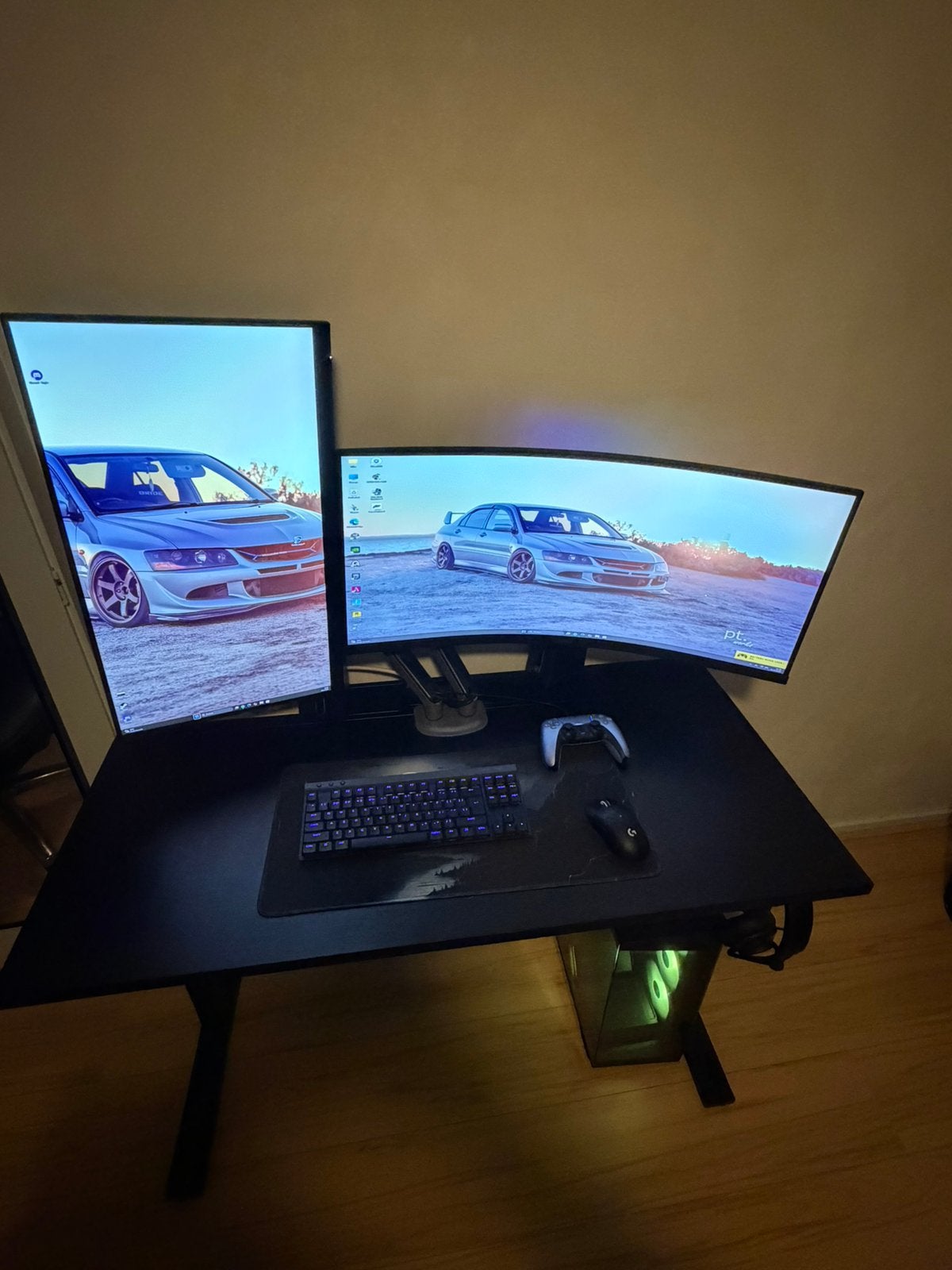 gaming setup, Ophalen, Zo goed als nieuw