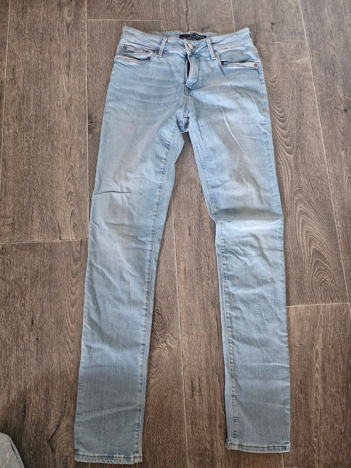 Mavi Nicole Mid-Rise Super Skinny Jeans W28/W29, Blauw, Ophalen of Verzenden, Zo goed als nieuw, Mavi