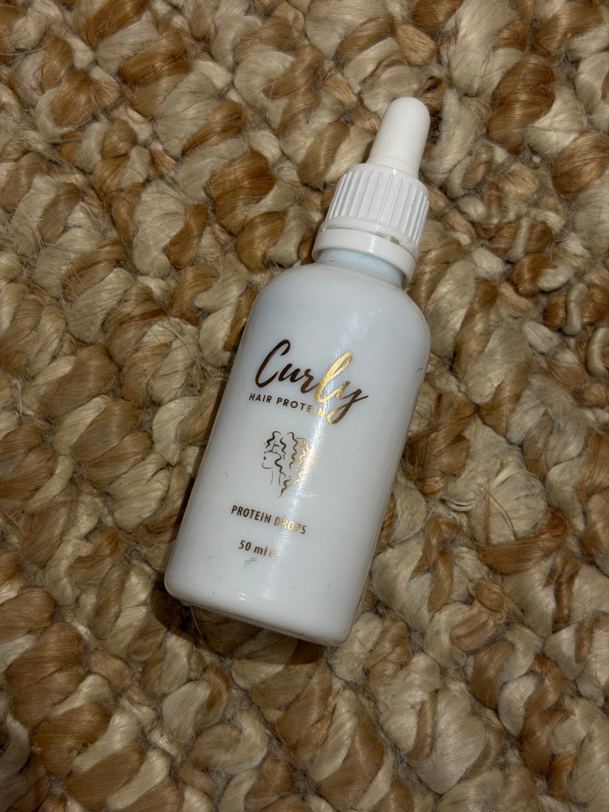 Curly Hair Protein Drops 50ml - Ongeopend, Ophalen of Verzenden, Nieuw, Haarverzorger of -hersteller