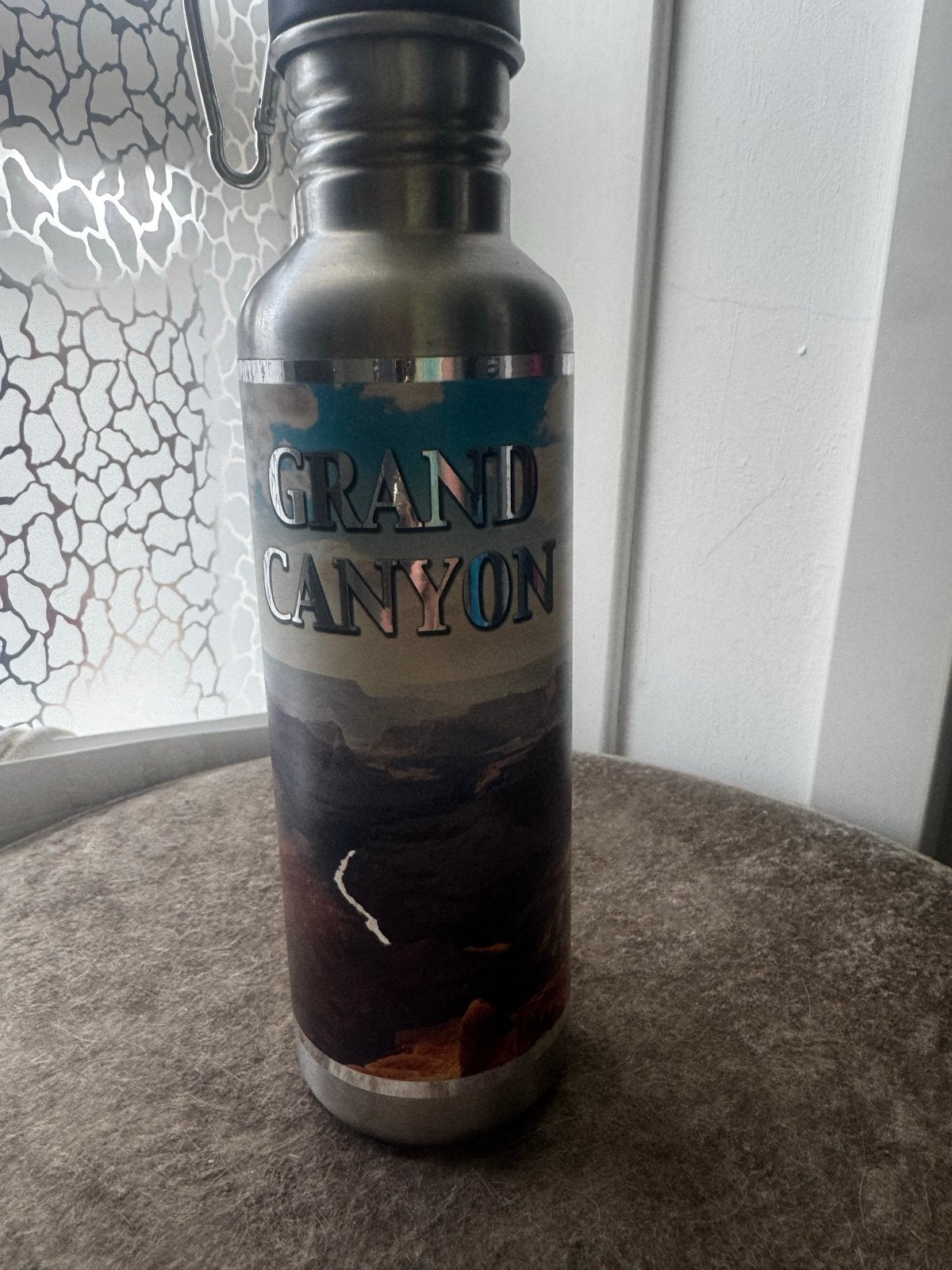 Nieuwe Grand Canyon waterfles - RVS, 750 ml, Ophalen of Verzenden, Nieuw, Meerkleurig, Metaal