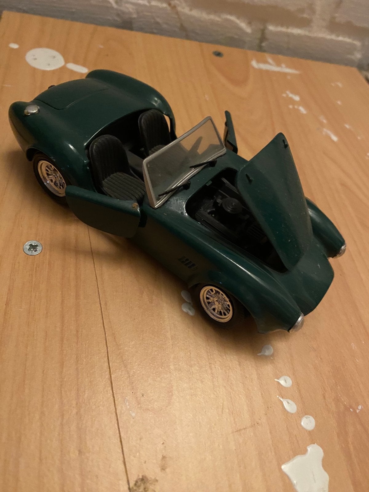 Groene MG, Ophalen of Verzenden, Zo goed als nieuw, Bburago