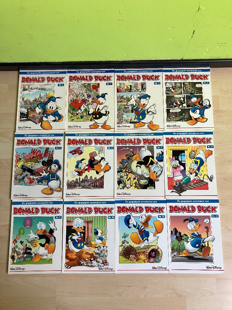 Donald Duck stripboeken - Complete reeks (nr. 1 t/m 36), Complete serie of reeks, Ophalen of Verzenden, Gelezen, Walt Disney