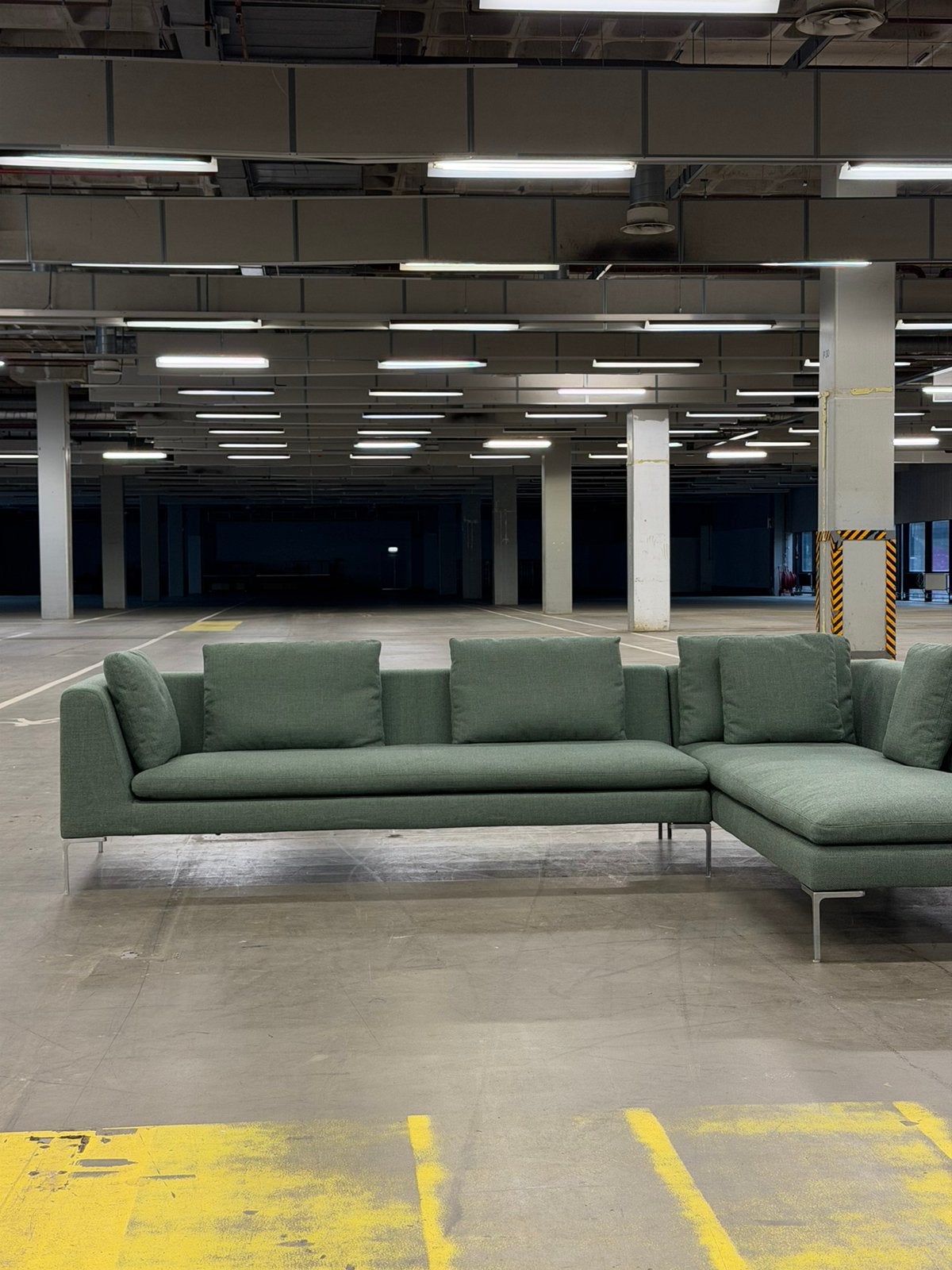 B&B Italia Charles Hoekbank | NIEUWSTAAT + Garantie, Overige materialen, Hoekbank, 300 cm of meer, Ophalen of Verzenden